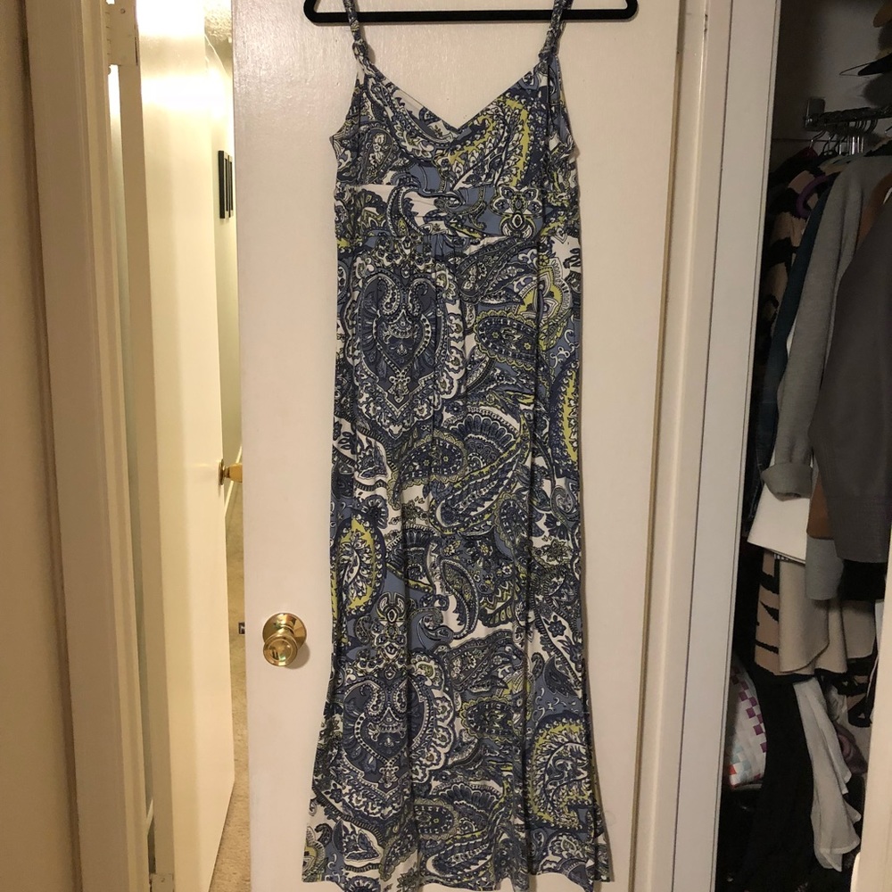 LOFT Paisley Print Maxi Dress - NWOT